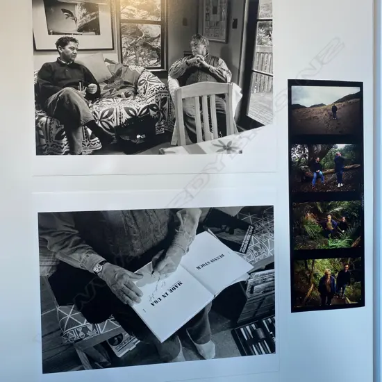 Harvey Benge (1944-2019), 'Ron Brownson with Dennis Stock',